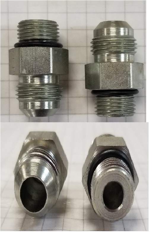 [STRAIGHT THREAD ADAPTER  3/8M SAE/JIC] 6-5F50X-S