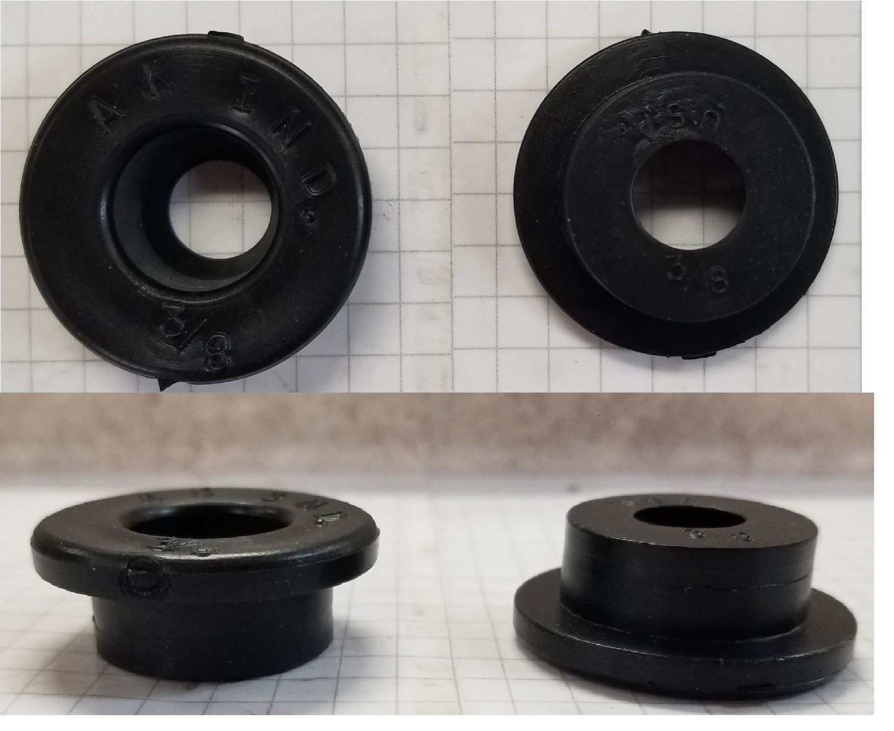 [HYD. TANK GROMMET 3/8 X 1.05] GROM 3/8
