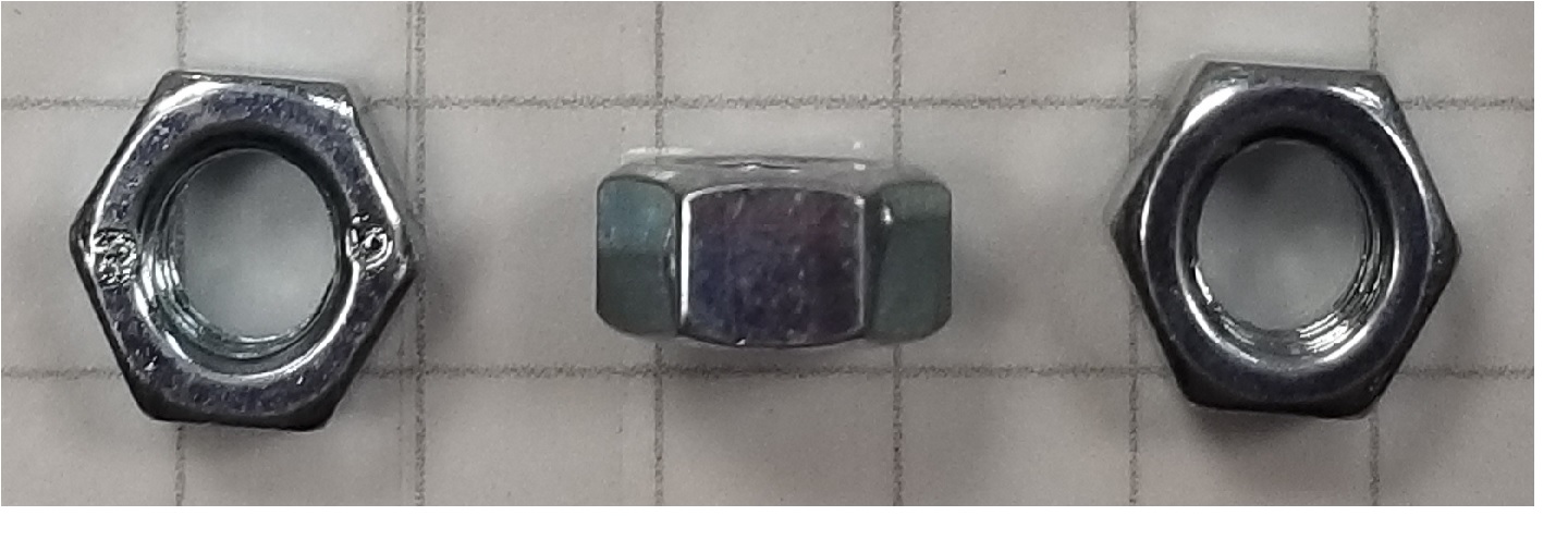 [M5 934-6 ZN HEX NUT] WA48813