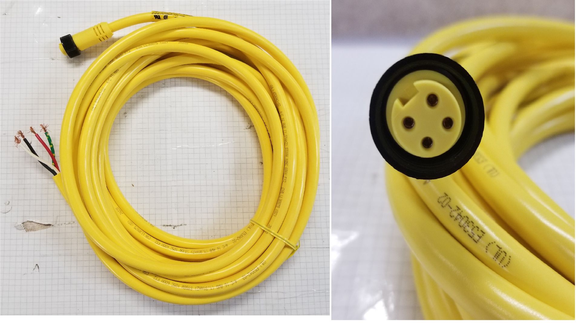 [4 PIN STRAIGHT CABLE ASSY 30'] WA82699/30