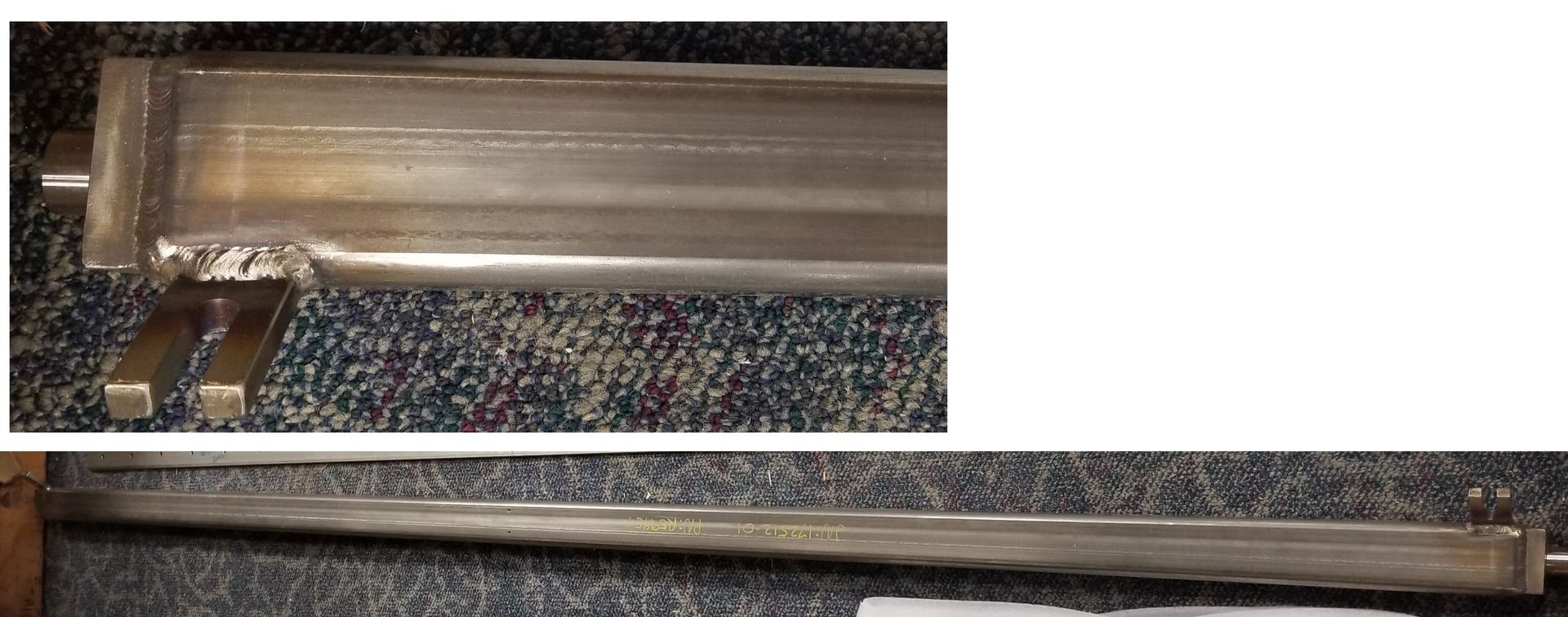 [SCRAPER BLADE PIVOT BAR] R59457/SS
