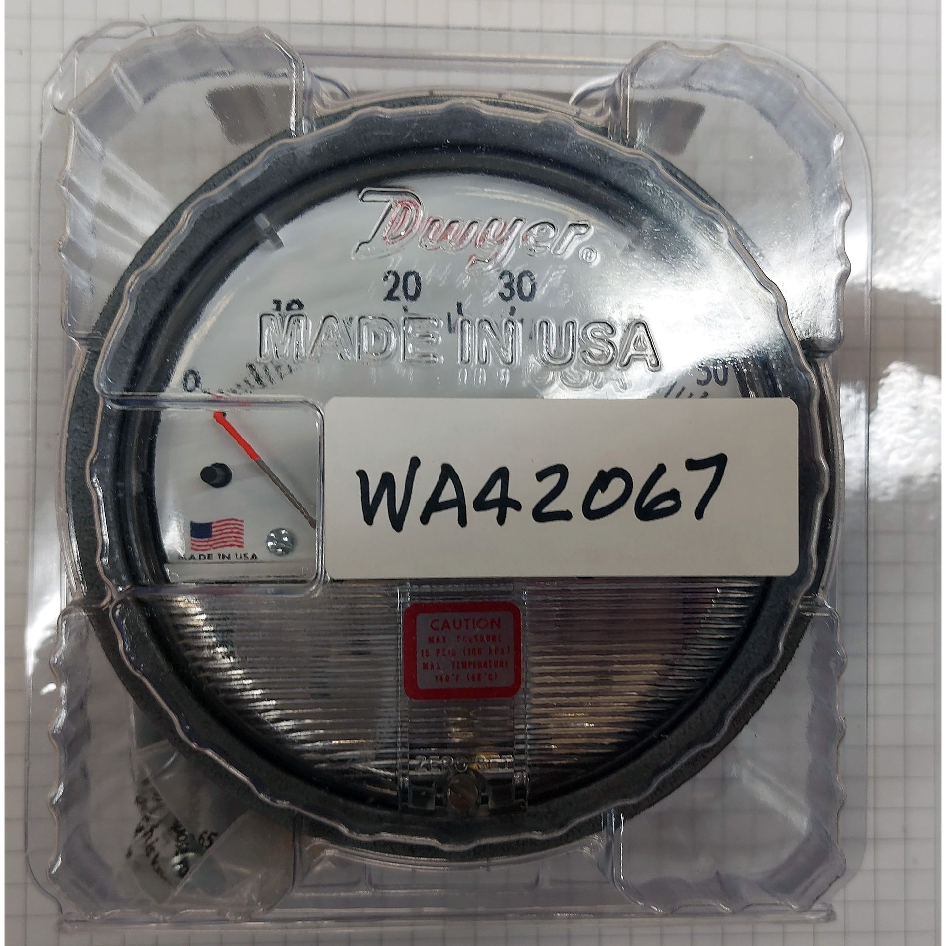 [MAGNEHELIC PRESSURE GAUGE] WA42067