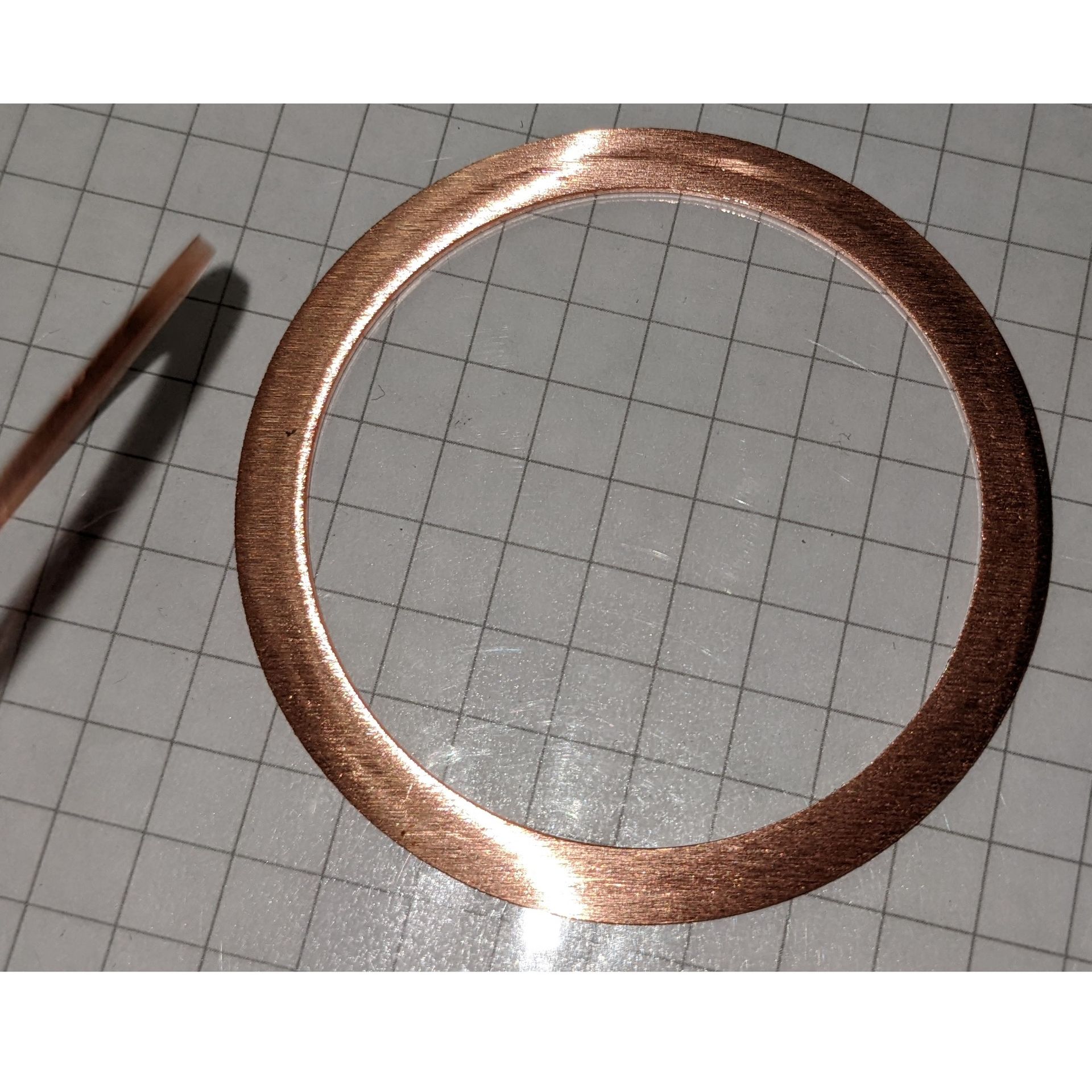 [COPPER GASKET 2-5/16" O.D.] J2558Q