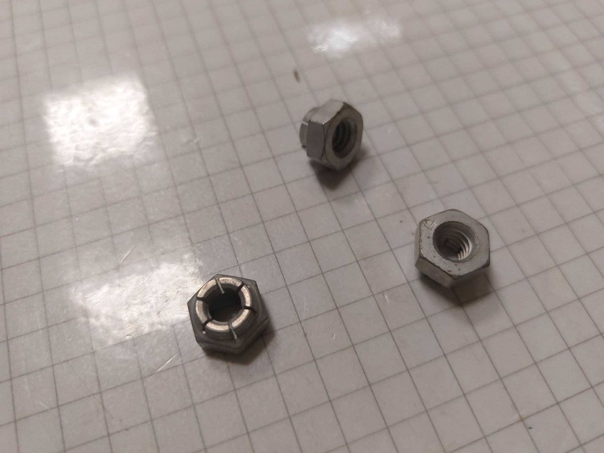 [HEX NUT, FLEX-LOC NUT 1/4] WA17244