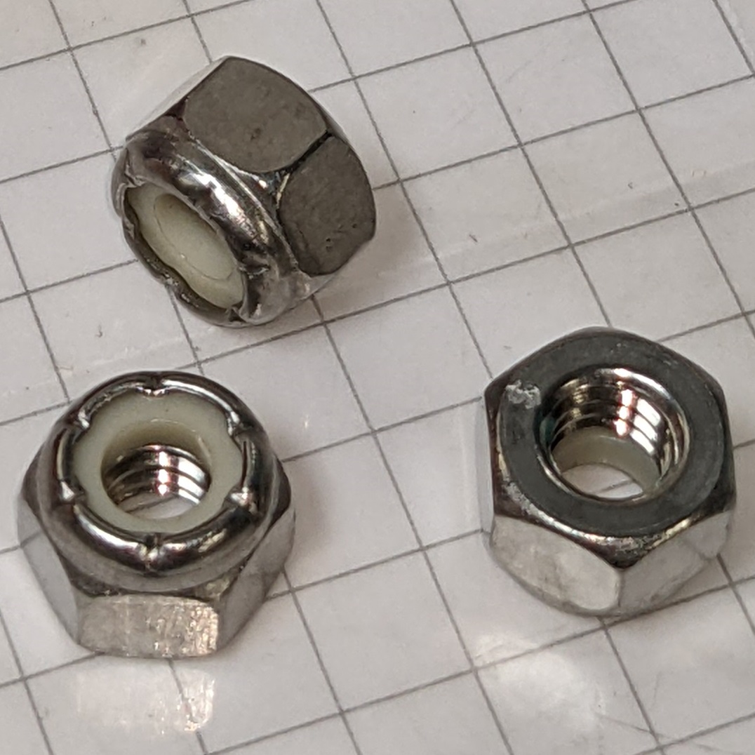 [NYLOC INSERT LOCKNUT 1/4-20 SST] WA55410