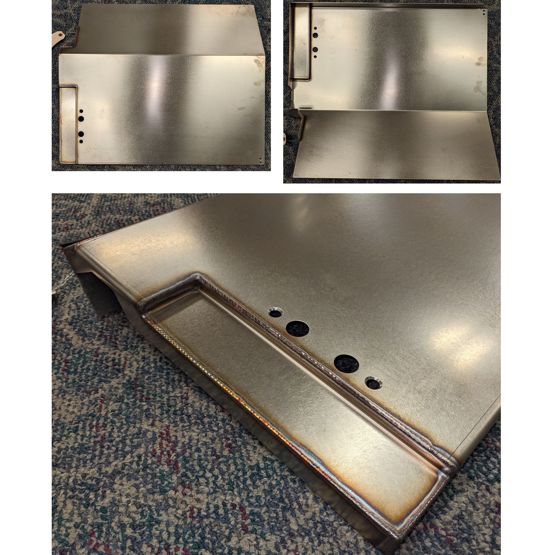 [R.S. GLUE PAN - SST - NO TEFLON (52" - 98")] MA3548/NT