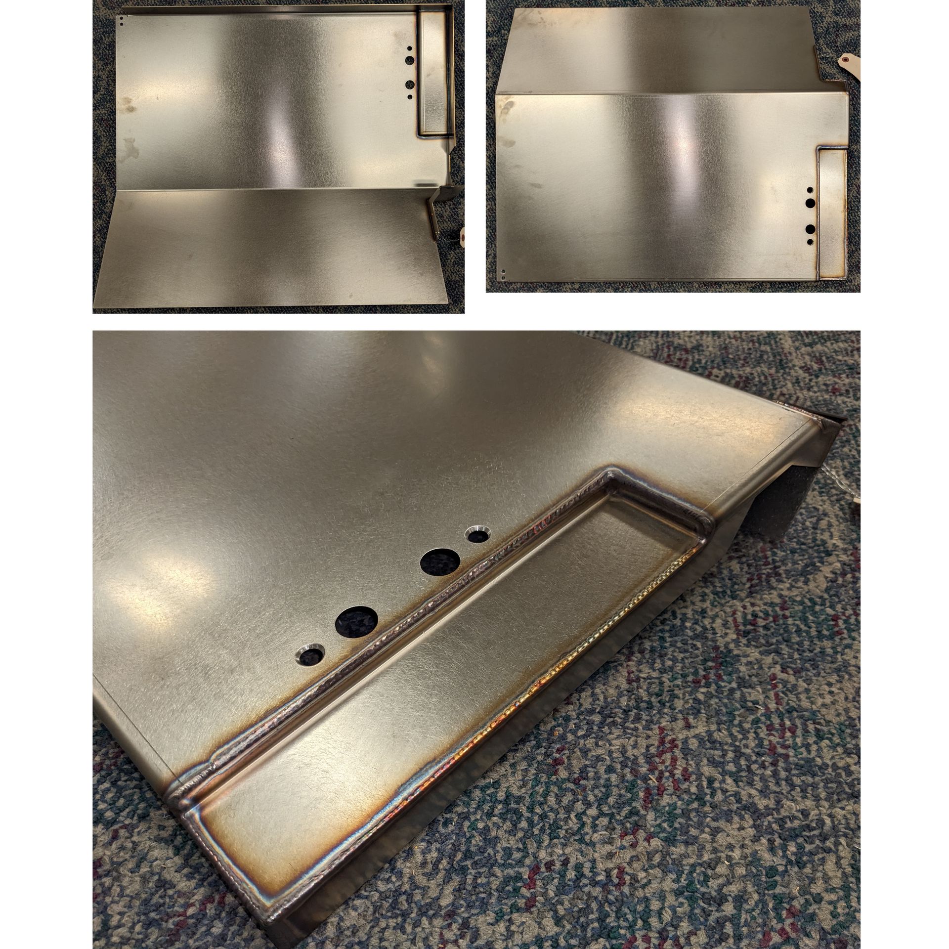 [L.S. GLUE PAN - SST - NO TEFLON (52" - 98")] MA3549/NT